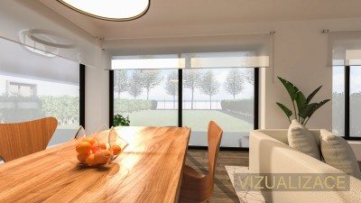 Prodej bytu 3+kk, 90 m2, novostavba, zahrada 339,5 m2, parkovací stání, sklep, Trutnov, Dolní Staré Město